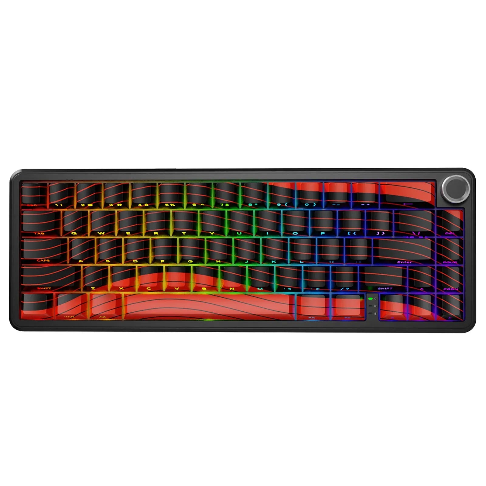 Attack Shark X65 PRO HE Tri-mode Noir/Rouge RGB